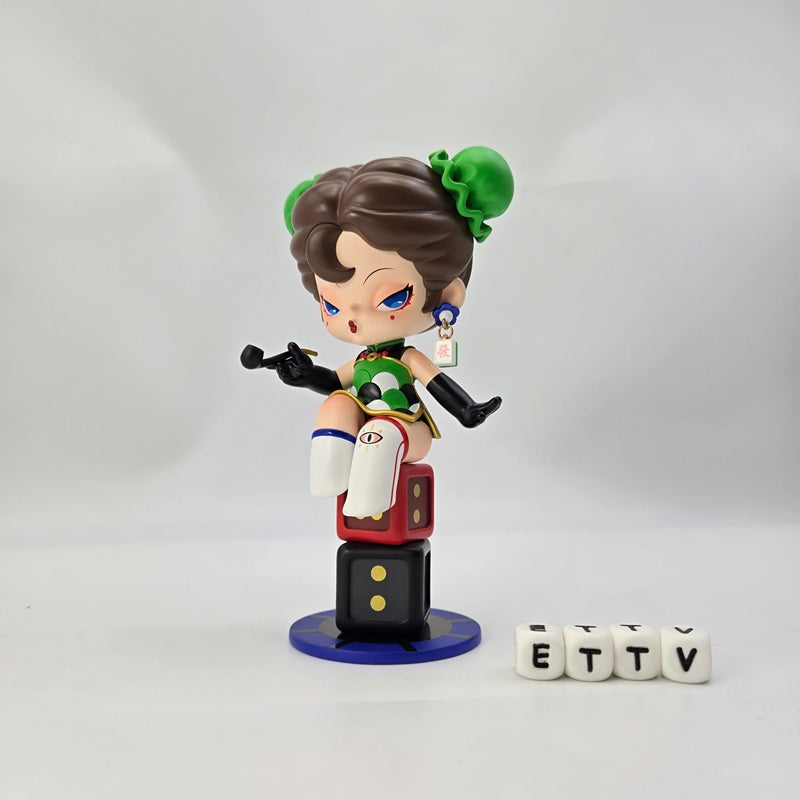 DODO NAMI May You Come Into a Good Fortune Green Mahjong Limited Edition