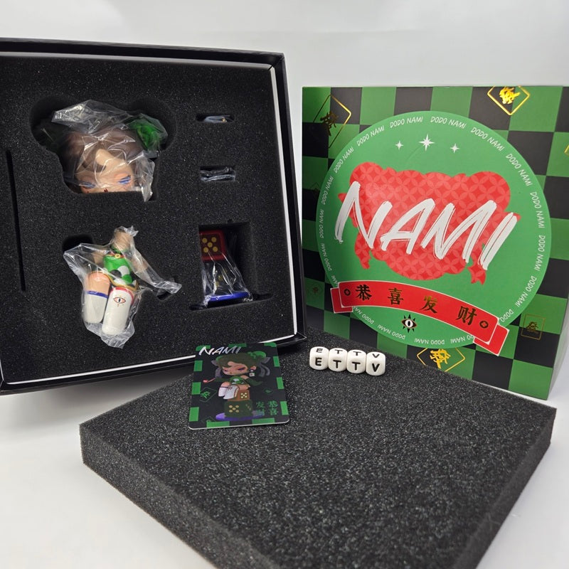 DODO NAMI May You Come Into a Good Fortune Green Mahjong Limited Edition