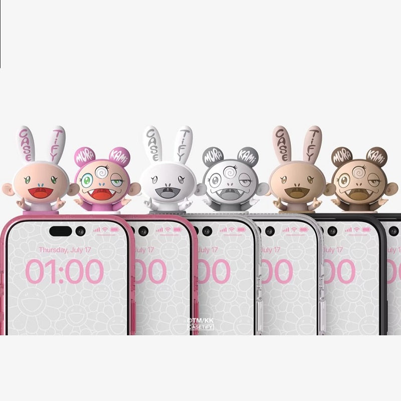 Takashi Murakami x CASETiFY KAIKAI and KIKI Phone Cas Dangler Set