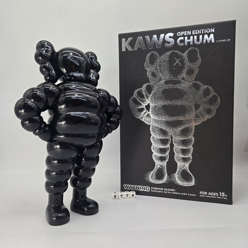 KAWS CHUM Open Edition Vinyl Figure (2022) – Black
