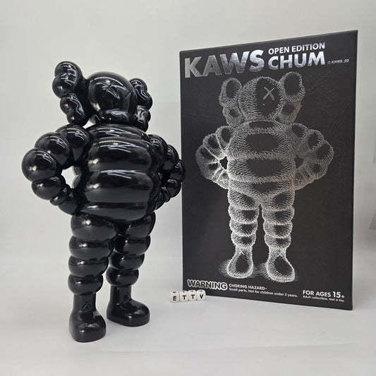 KAWS CHUM Open Edition Vinyl Figure (2022) – Black