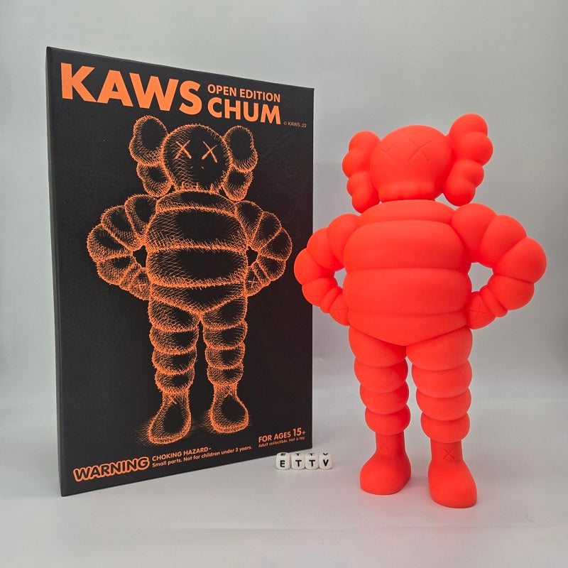 KAWS CHUM Open Edition Vinyl Figure (2022) – Orange