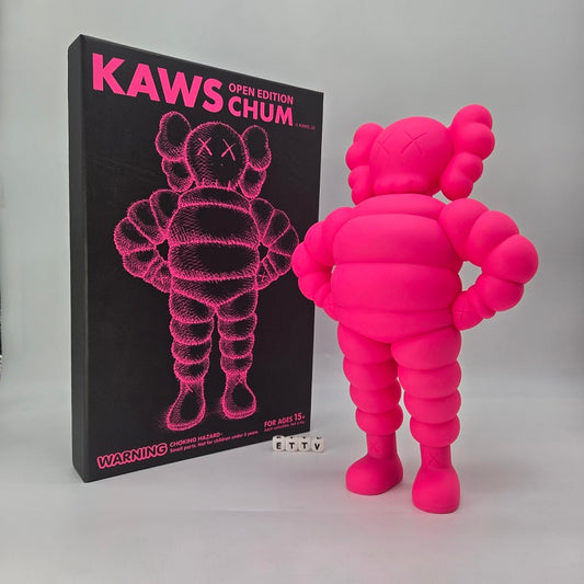 KAWS CHUM Open Edition Vinyl Figure (2022) – Pink