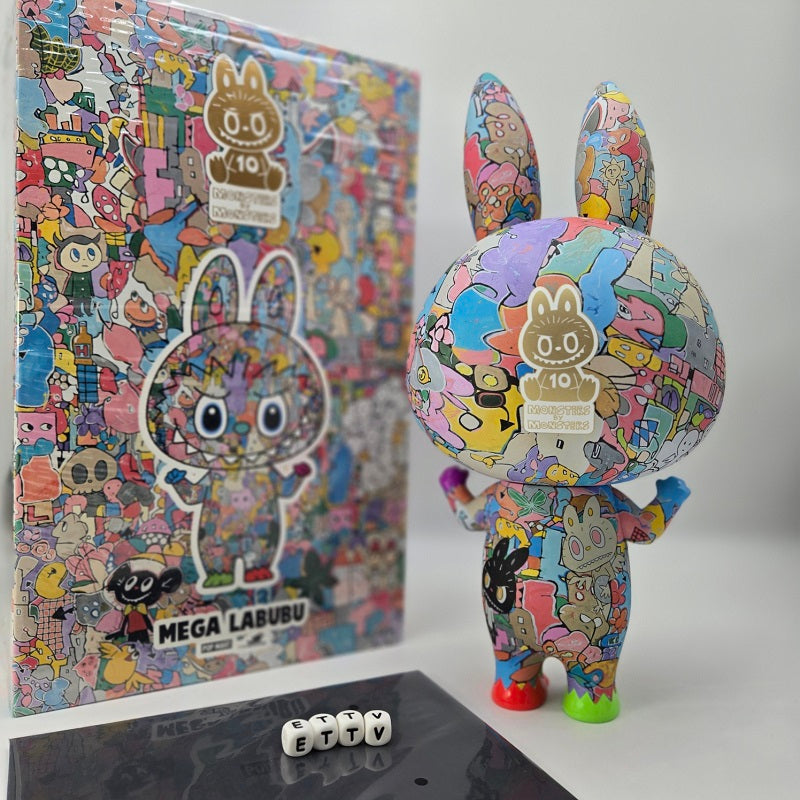 POPMART MEGA LABUBU 400% Tenth Anniversary - NEW