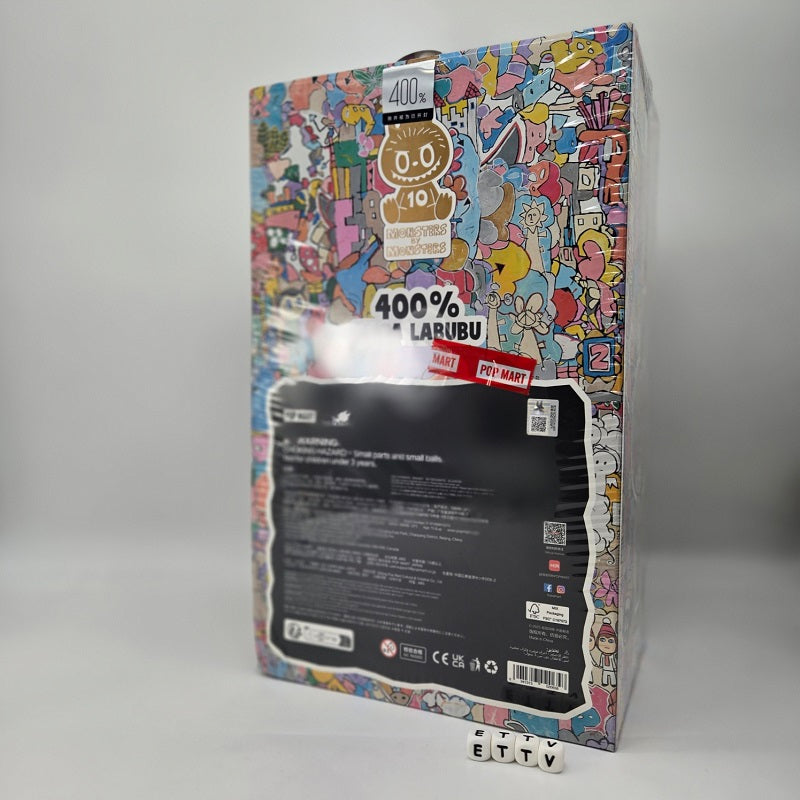 POPMART MEGA LABUBU 400% Tenth Anniversary - NEW