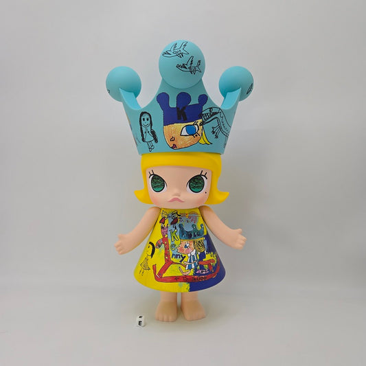 POPMART MEGA ROYAL MOLLY 400% Childishness (PTS Beijing) Signed