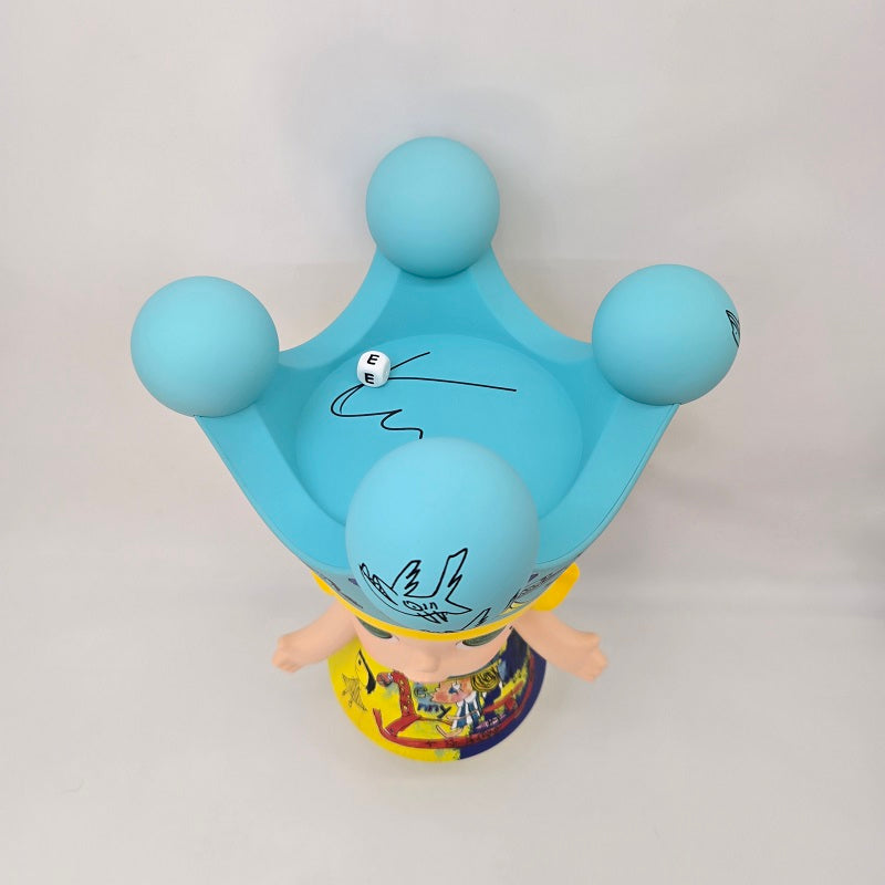 POPMART MEGA ROYAL MOLLY 400% Childishness (PTS Beijing) Signed