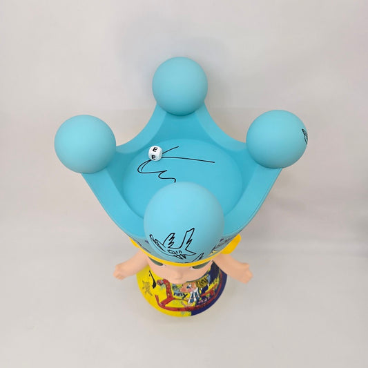 POPMART MEGA ROYAL MOLLY 400% Childishness (PTS Beijing) Signed