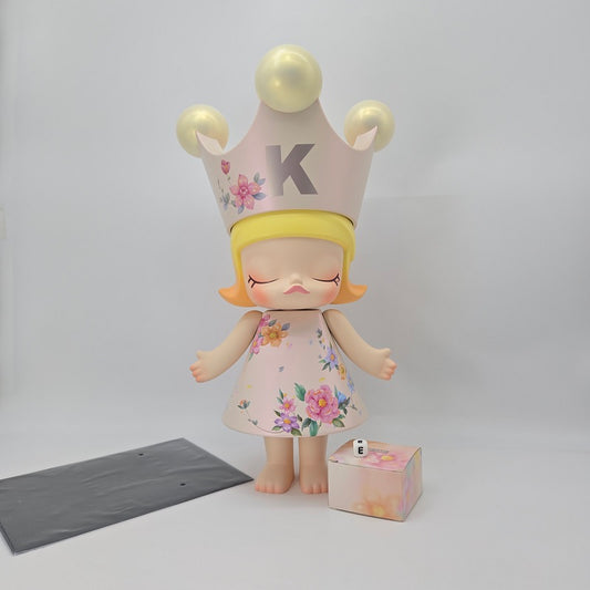 POPMART MEGA ROYAL MOLLY 400% Velvet Flowers (ICONSIAM) Sketch + Signed