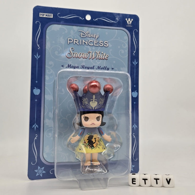 POPMART MEGA Royal Molly 100% Snow White Disney Exclusive – Brand New, Sealed