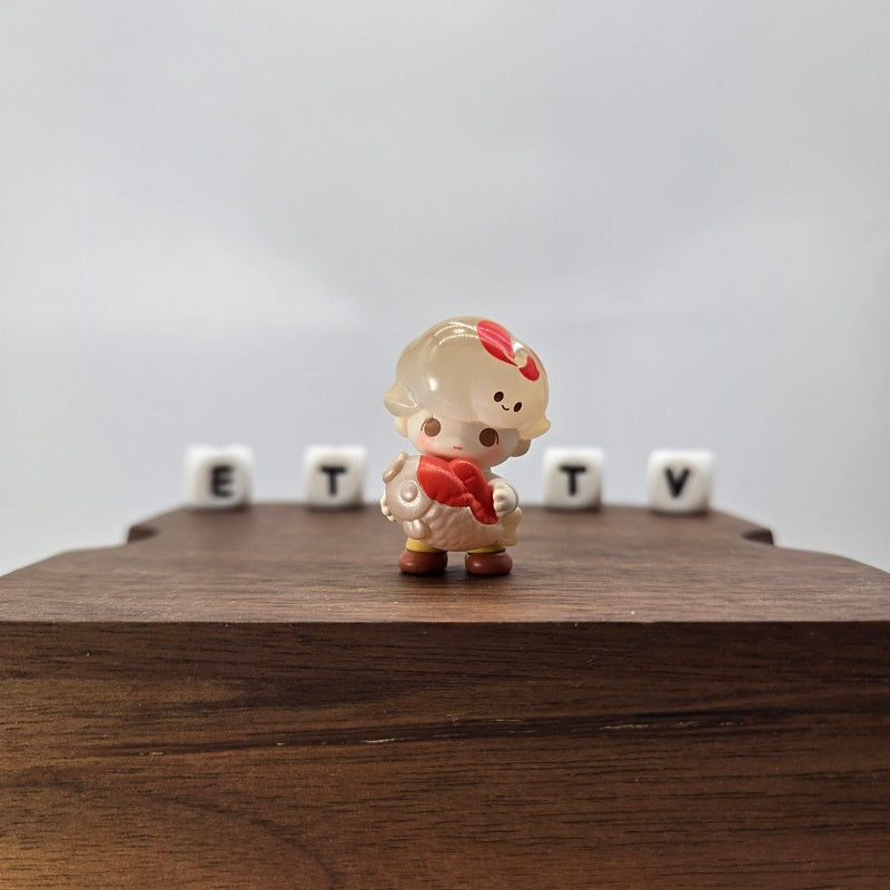 POPMART POPBEAN Happy New Year MAMAFUFU Series