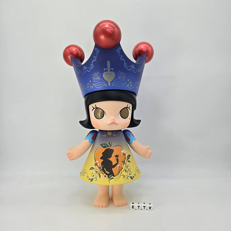 POPMART MEGA ROYAL MOLLY Snow White 400% (PTS Beijing) Sketch + Signed