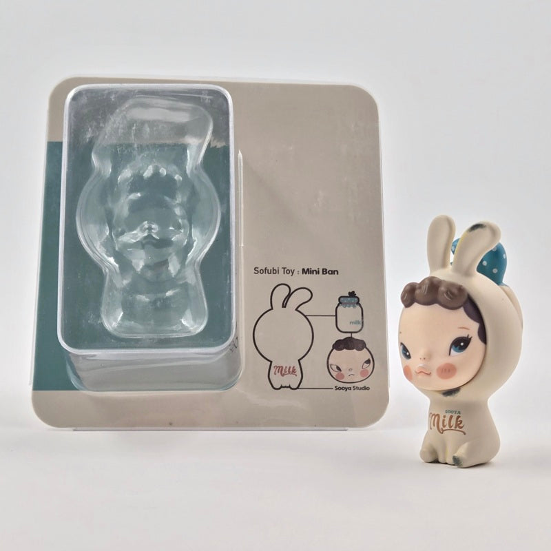 SOOYA Milk Mini Ban Blister Pack Sofubi Figure Taipei 2026