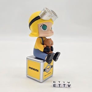POP MART Minions Molly Blister Pack LE Signed by Kenny Wong STS 2019 w/ COA