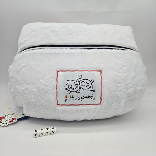 Sanrio Miniso Hello Kitty Andre Saraiva Head Pillow Blanket China Exclusive, NEW