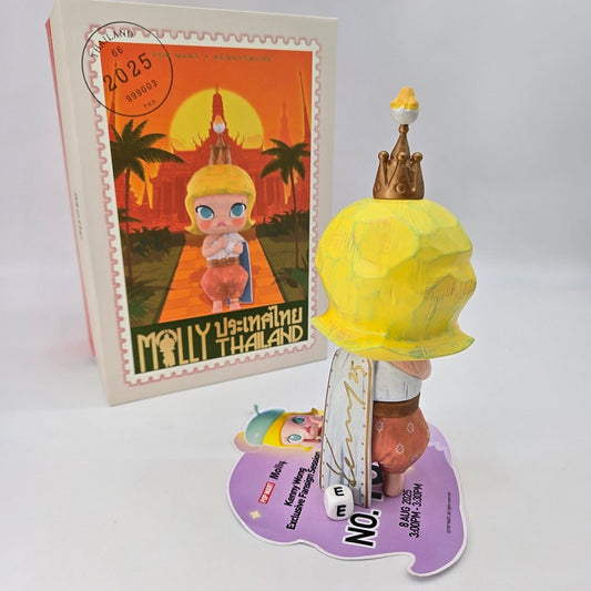 POPMART Molly Thailand Figurine 200% (ICONSIAM Exclusive) Signed