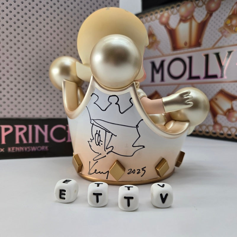 POPMART Molly Venus Princess (PTS Exclusive) Sketch + Signed