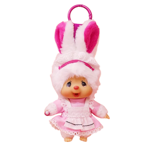 Sekiguchi Monchhichi Chimutan White with Dress – New, Sealed