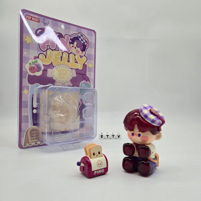 POPMART PINO JELLY Berry Jam Figure Blister Pack, NEW