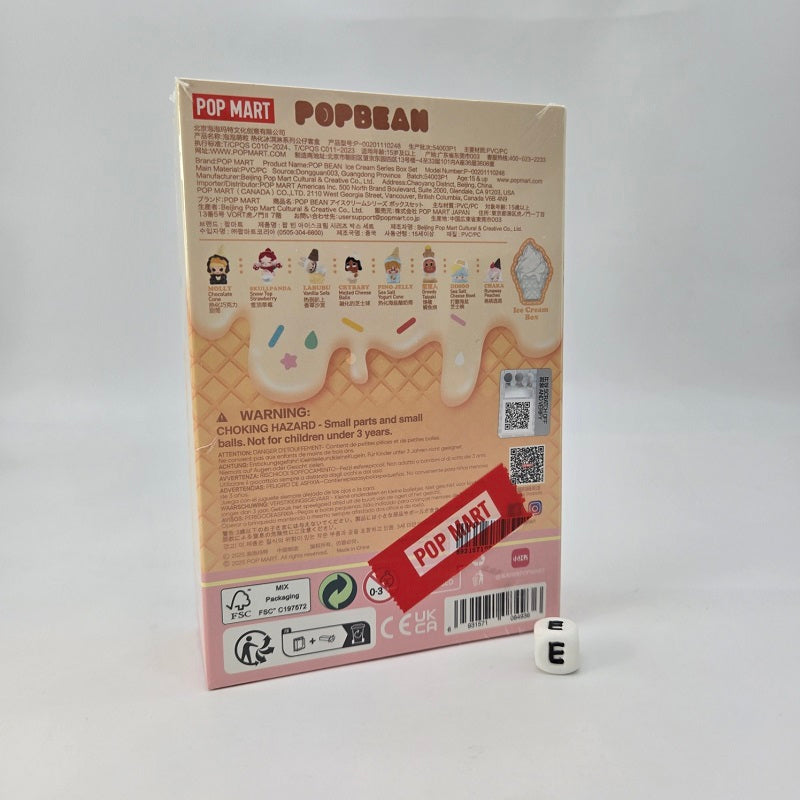 POPMART POPBEAN Ice Cream Box Set, NEW