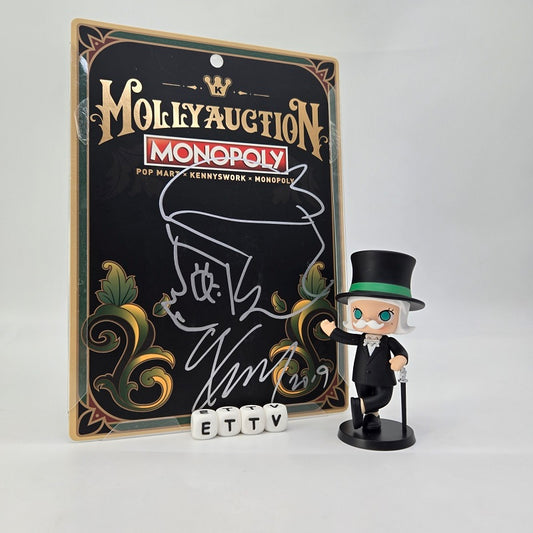 POPMART Molly Auction Monopoly Figure (Blister Pack) – Sketch + Signed