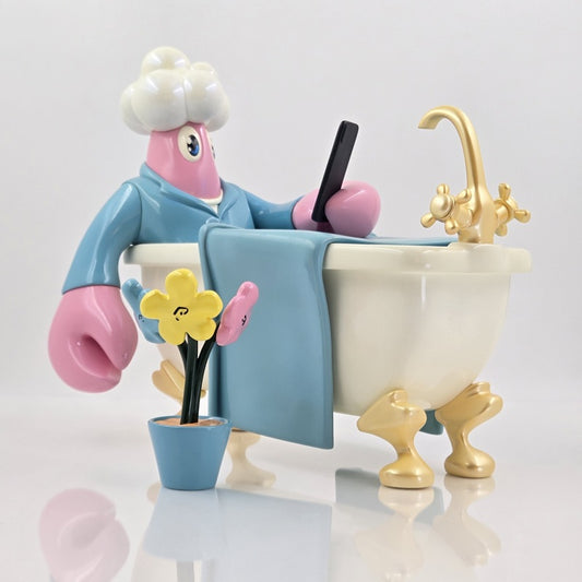 Philip Colbert Lobster Bath Original Colorway LE 200 Resin Sculpture