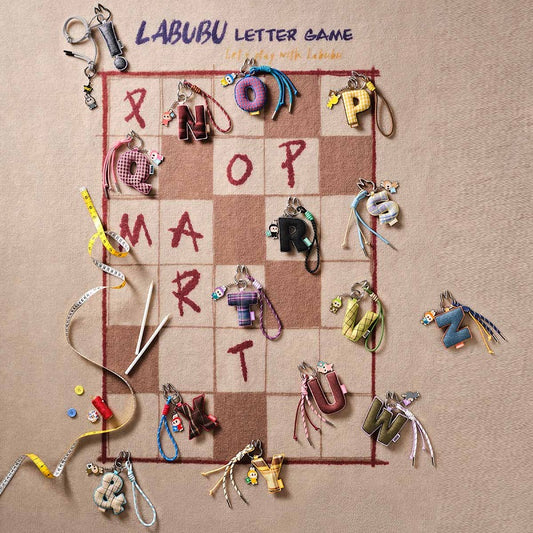 POP MART Labubu THE MONSTERS Pin for Love Letter Pendant (N-Z), NEW