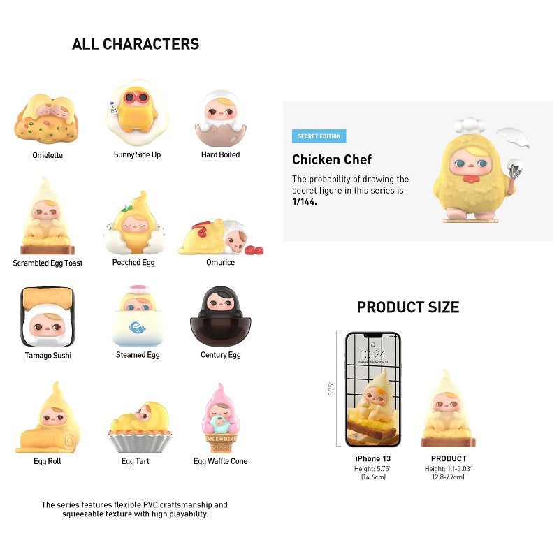 POP MART PUCKY Egg Beanie Series