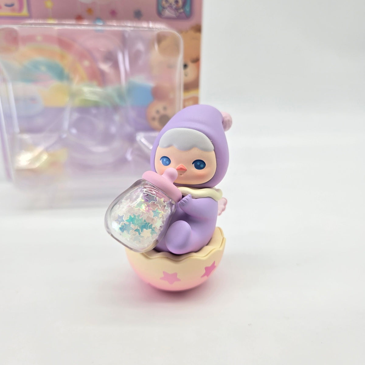 POPMART Pucky Milk Bottle Babe Limited Edition Blister Pack
