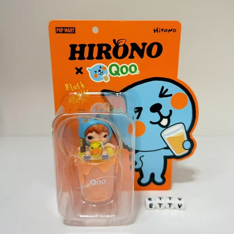 POPMART Hirono Qoo Blush Light Figure Blister Pack, Sealed NEW