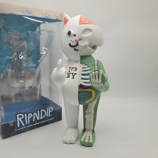 RipNDip 14” New York Nerm Vinyl Figure COA Numbered, NY Limited Edition of 150.
