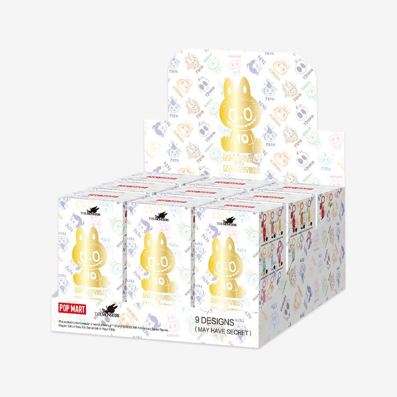 POP MART Labubu THE MONSTERS 10th Anniversary Series Figures