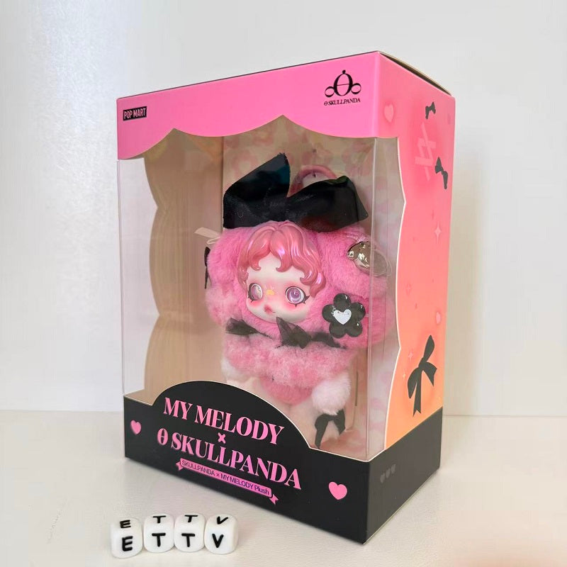 POPMART SKULLPANDA × MY MELODY Plush Figure, Sealed NEW