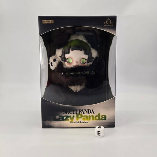 POPMART SKULLPANDA Lazy Panda Plush Doll Pendant, NEW
