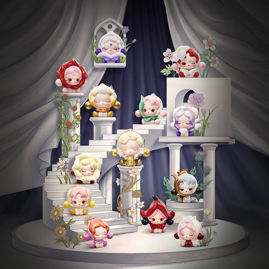 POP MART SKULLPANDA POPBEAN Petals in Four Acts Series