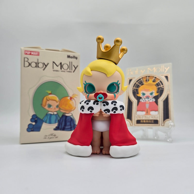 POPMART Baby Molly When I was Three Series (#13 Secret King) 1pc NEW