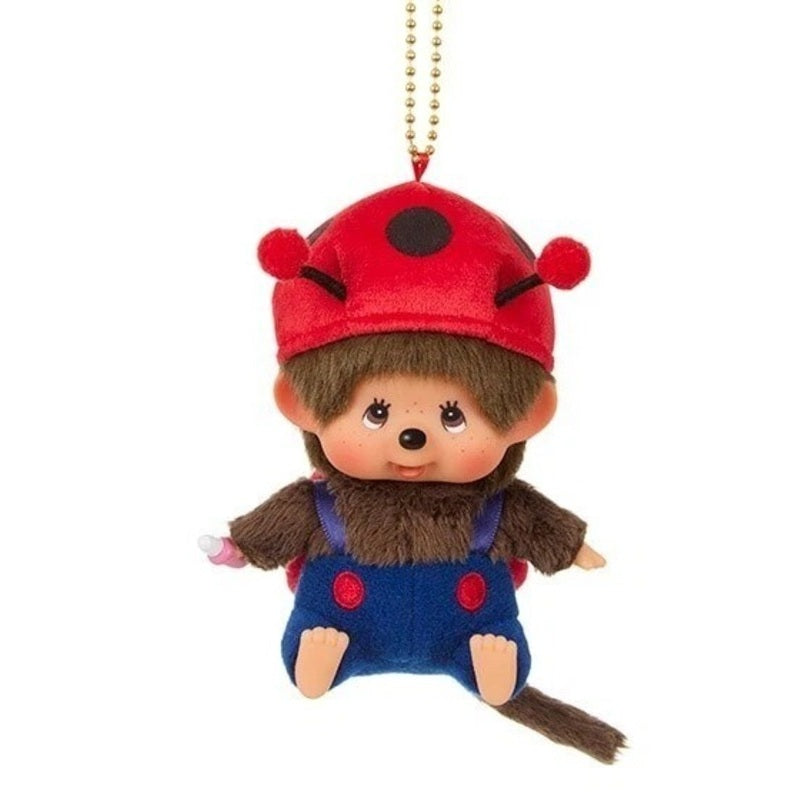Sekiguchi Monchhichi Ladybug Plush – New, Sealed