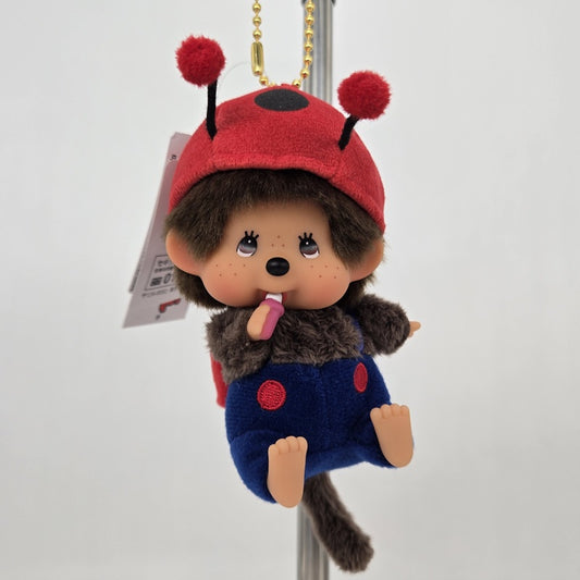 Sekiguchi Monchhichi Ladybug Plush – New, Sealed