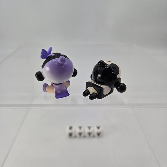 POPMART POPBEAN Skullpanda – Chengdu Mahjong & Shanghai Miss Butterfly (2pc, NEW)