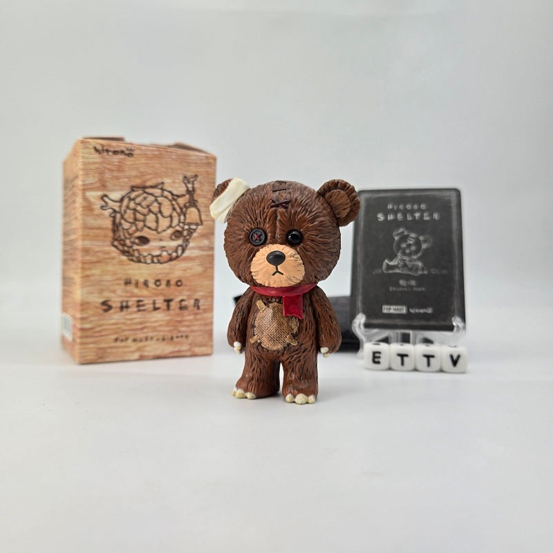 POPMART Hirono Shelter Series 2024 “Stuffed Bear” – Secret