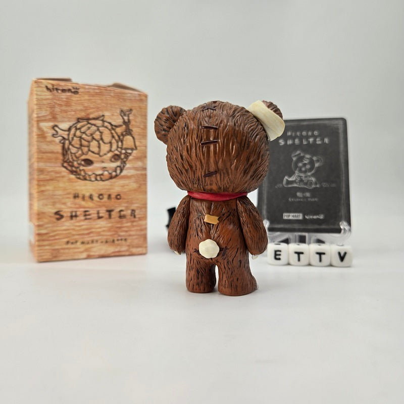 POPMART Hirono Shelter Series 2024 “Stuffed Bear” – Secret