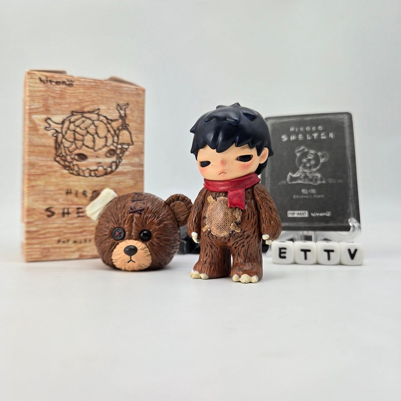POPMART Hirono Shelter Series 2024 “Stuffed Bear” – Secret