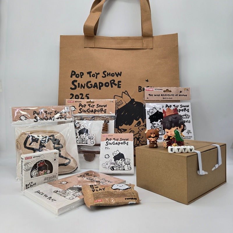 POPMART Hirono Collector Set (9pc) – PTS Singapore VIP Exclusive | Artist Signed