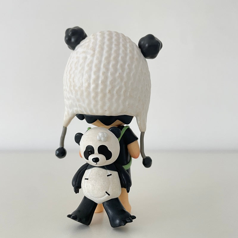 POPMART Hirono Cheng Du Stray Panda Blister Pack Figure (Limited Edition) NEW