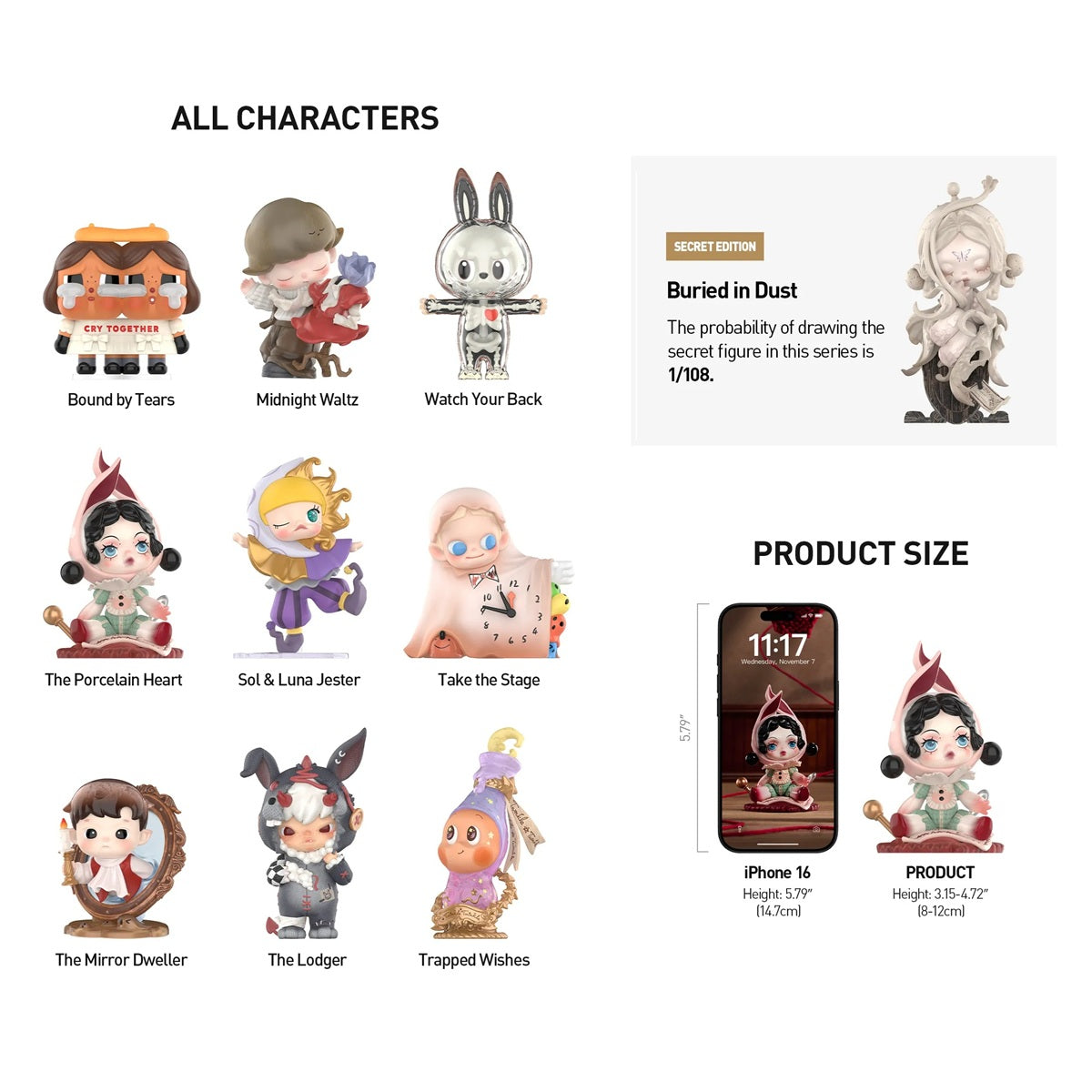 POP MART The Attic of Oddities Series Figures