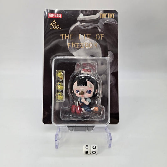 POPMART TinyTiny The Lie of Freedom Blister Pack (PTS Beijing) Signed + Sketch