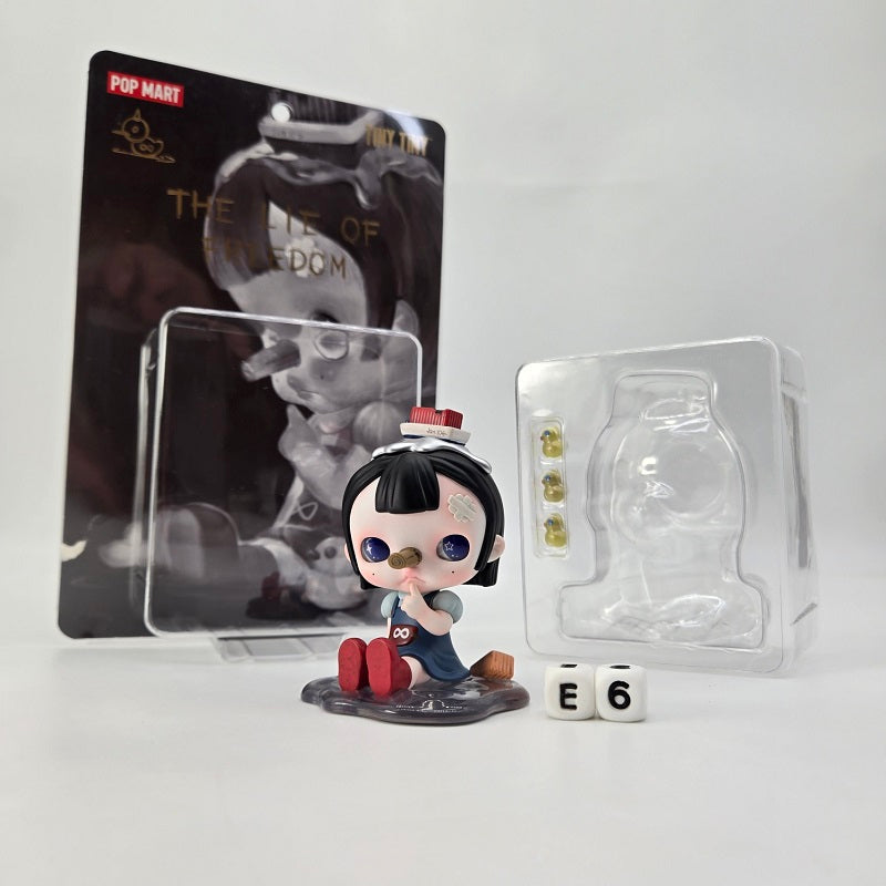 POPMART TinyTiny The Lie of Freedom Blister Pack (PTS Beijing) Signed + Sketch