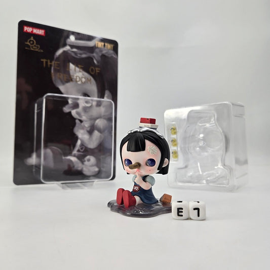 POPMART TinyTiny The Lie of Freedom Blister Pack (PTS Beijing) Signed + Sketch