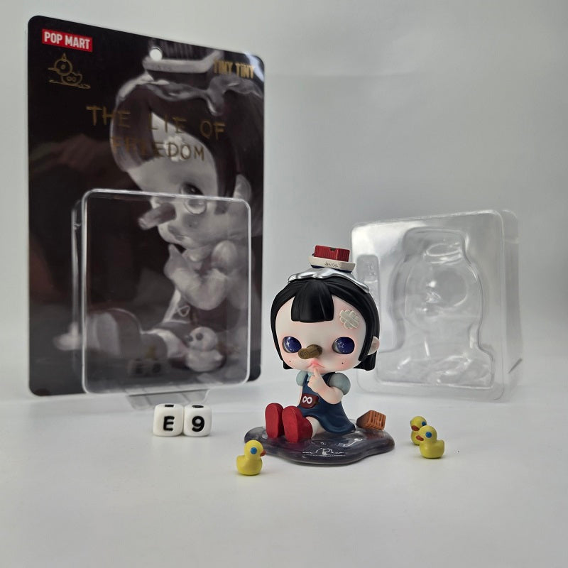 POPMART TinyTiny The Lie of Freedom Blister Pack (PTS Beijing) Signed + Sketch