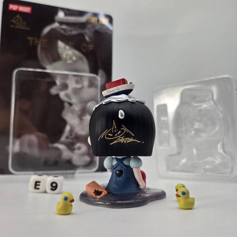 POPMART TinyTiny The Lie of Freedom Blister Pack (PTS Beijing) Signed + Sketch